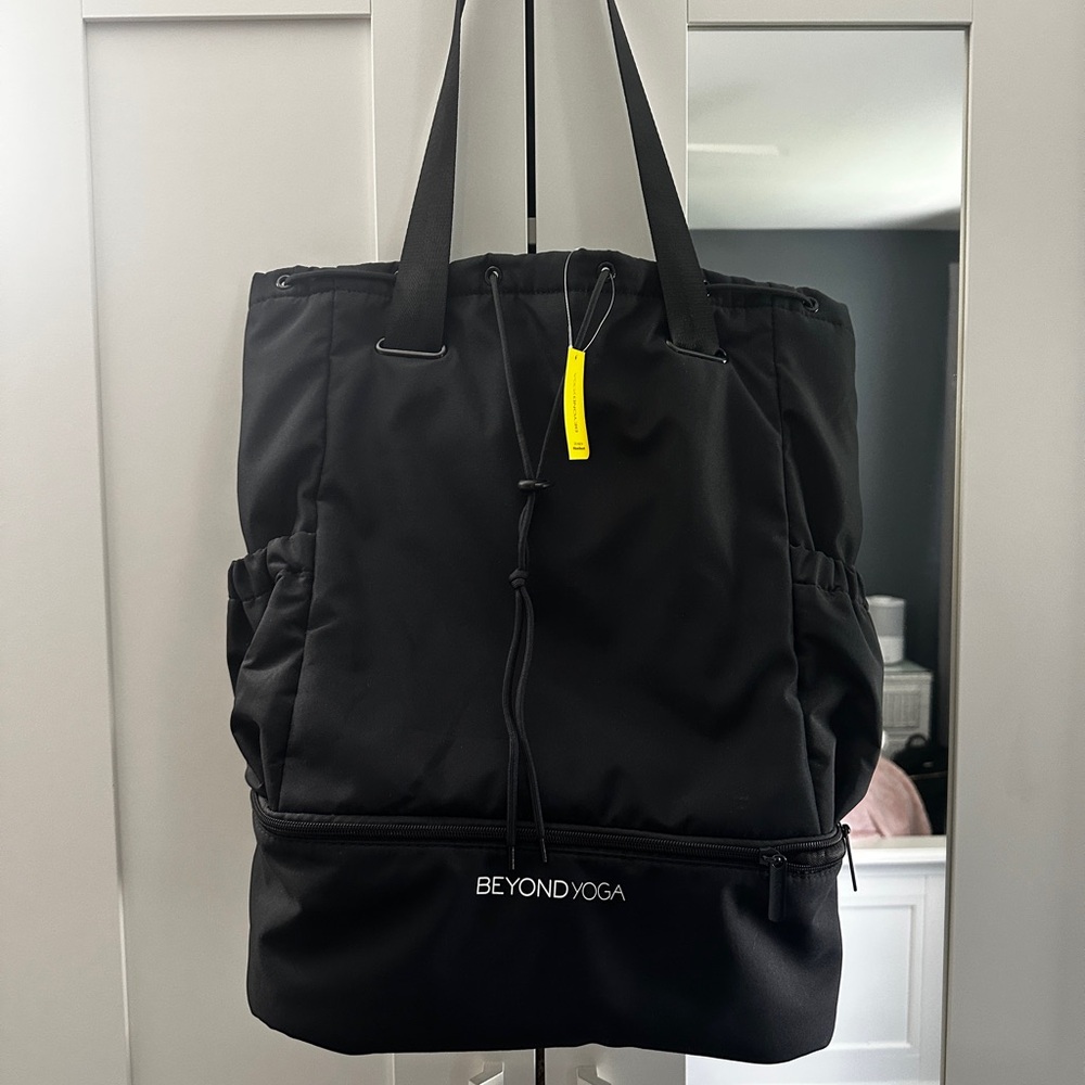 Beyond Yoga Black Tote Bag